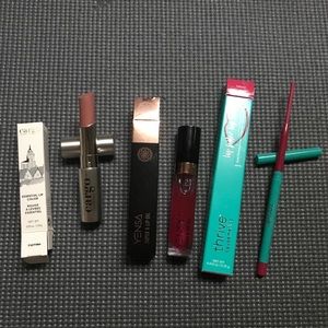 Cargo, YENSA, thrive lipstick, lip liner bundle